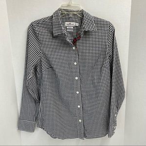 Vineyard Vines Ladies Size 2 long sleeve button up cotton cashmere classic fit